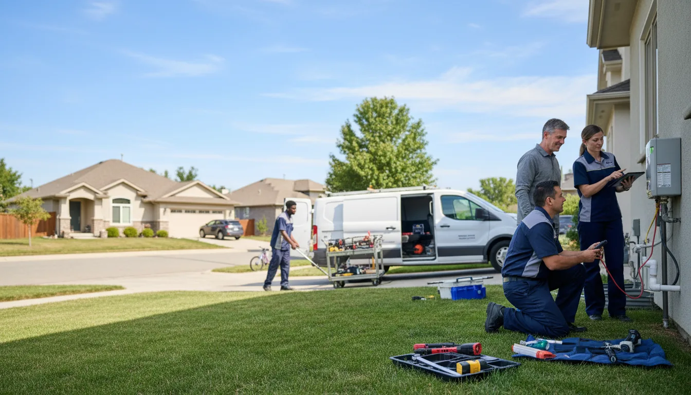 Tankless water heater service in Coxs Creek, KY
